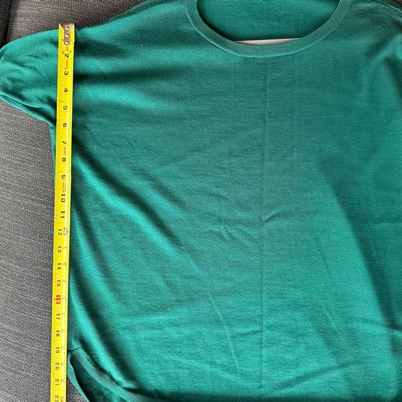 Akris Punto Sweater in Peacock Green - Picture 7 of 10